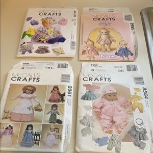 4 McCall’s Craft patterns used